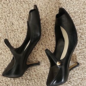 Nine West peep toes Mary Janes size 6.5